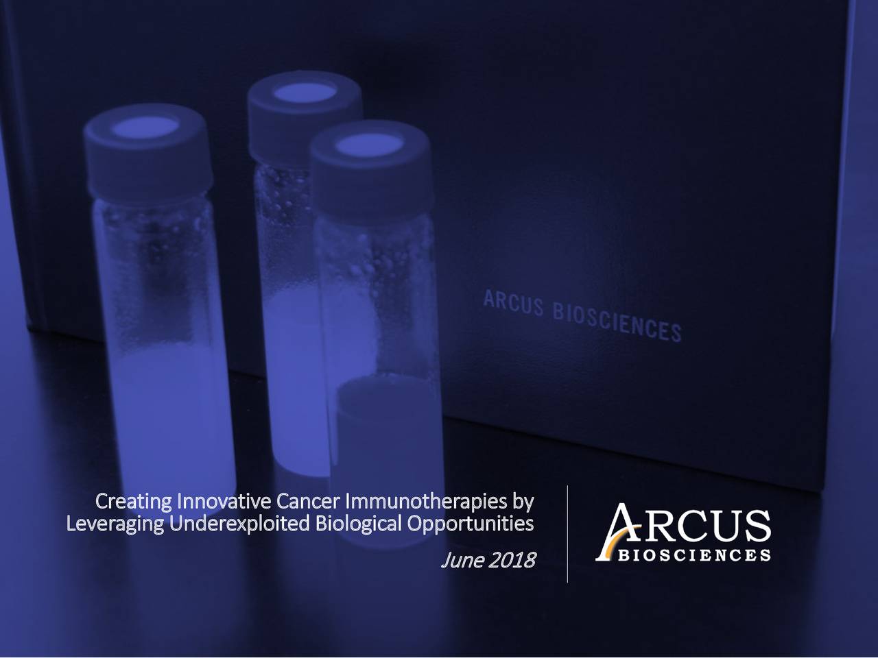 Arcus Biosciences (RCUS) Presents At Goldman Sachs 39th Annual Global ...