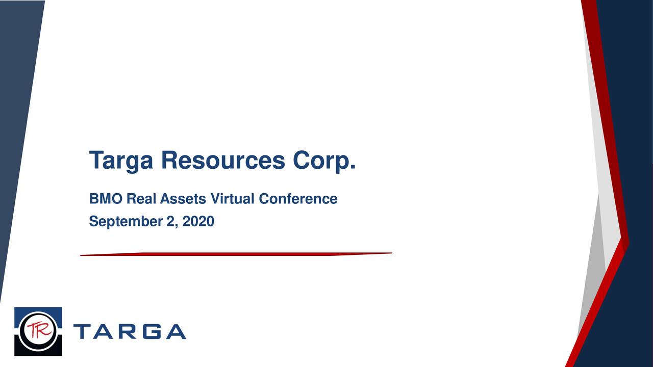 Targa Resources (TRGP) Presents At BMO Real Assets Conference