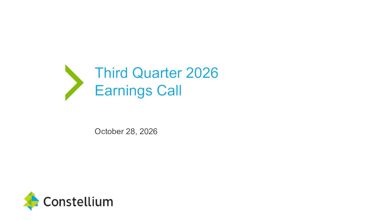 Constellium SE 2026 Q3 - Results - Earnings Call Presentation (NYSE ...