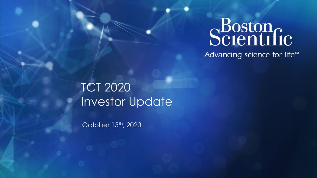 Boston Scientific (BSX) Investor Presentation Slideshow (NYSEBSX
