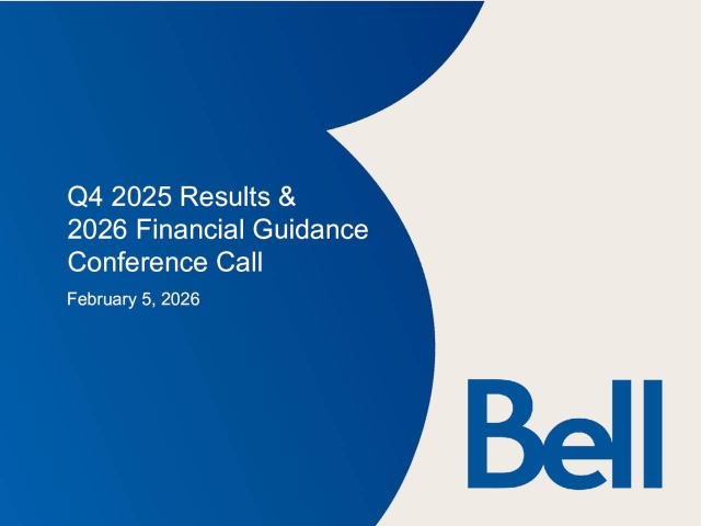 BCE Inc. 2025 Q4 - Results - Earnings Call Presentation (TSX:BCE:CA ...