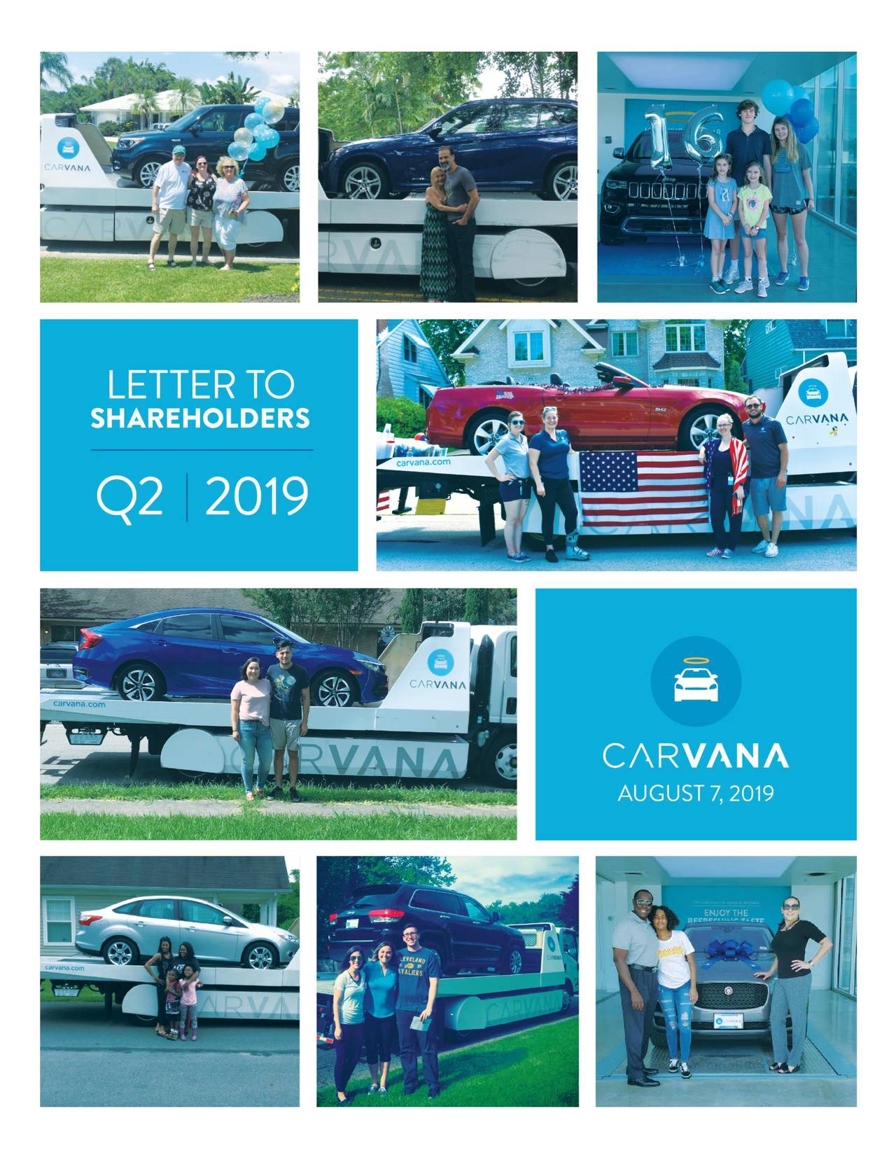 Carvana Co. 2019 Q2 Results Earnings Call Slides (NYSECVNA