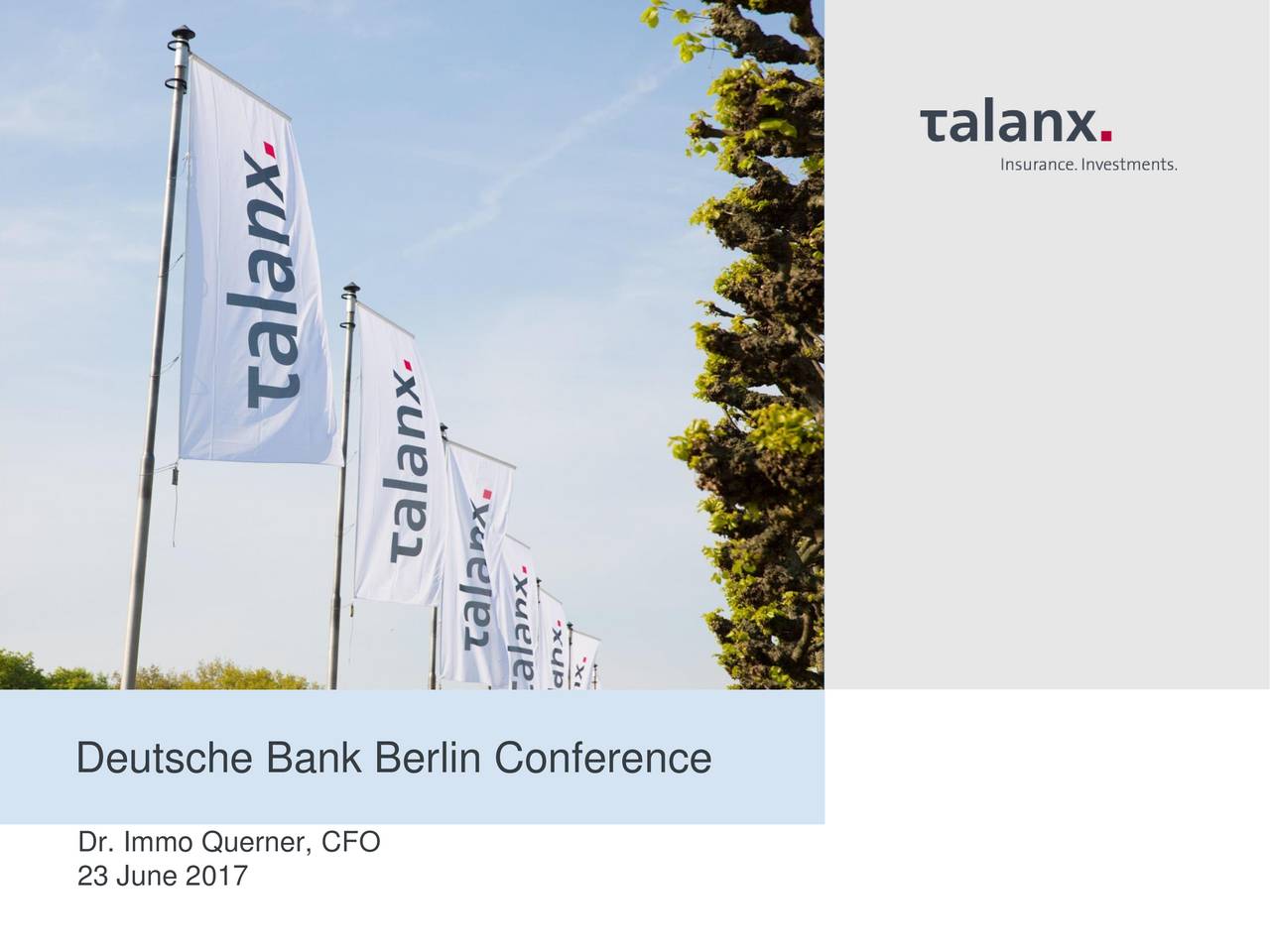Talanx ag ipo financial advisor