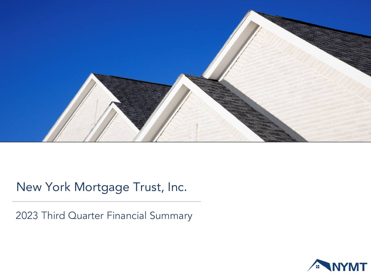 New York Mortgage Trust, Inc. 2023 Q3 - Results - Earnings Call ...