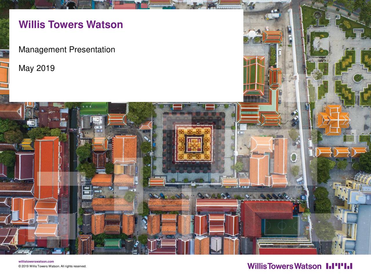 Willis Towers Watson (WLTW) Investor Presentation - Slideshow (NASDAQ ...