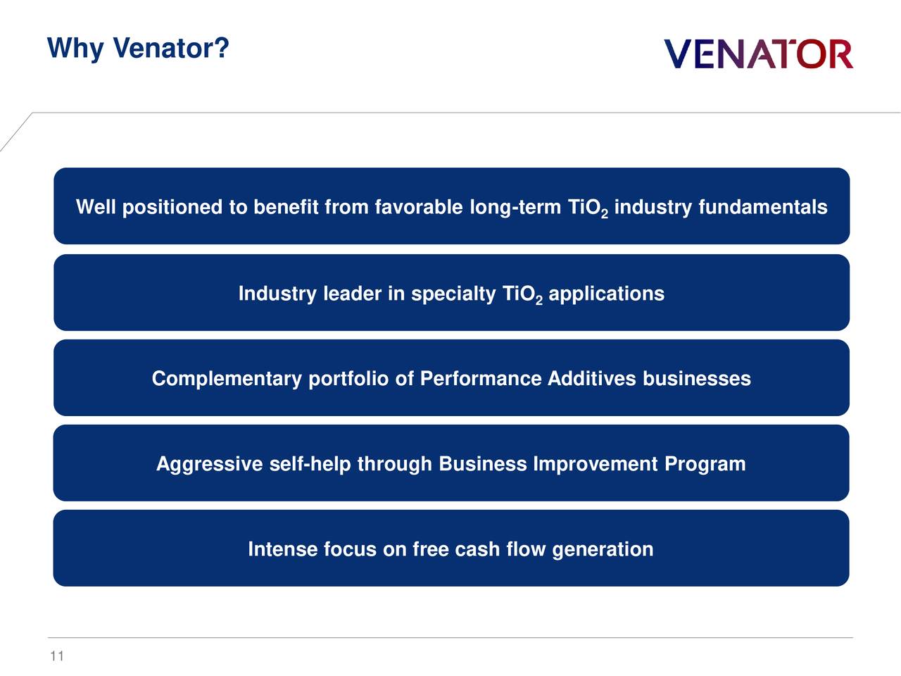 Venator Materials (VNTR) Presents At UBS Global Chemicals Conference
