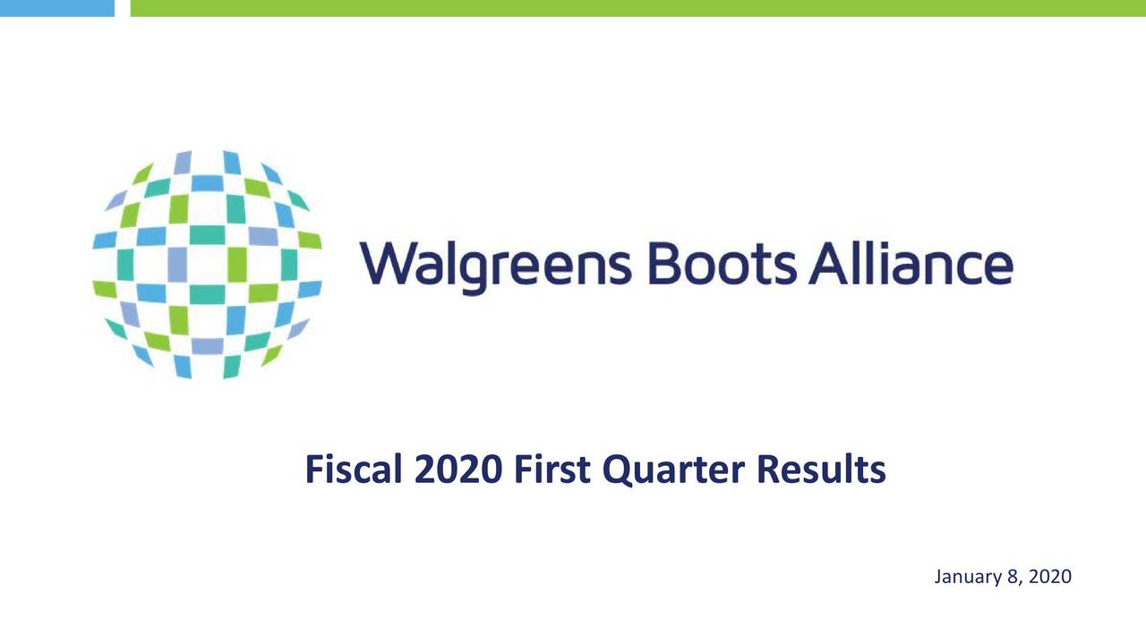 Fiscal 2020 First Quarter Results