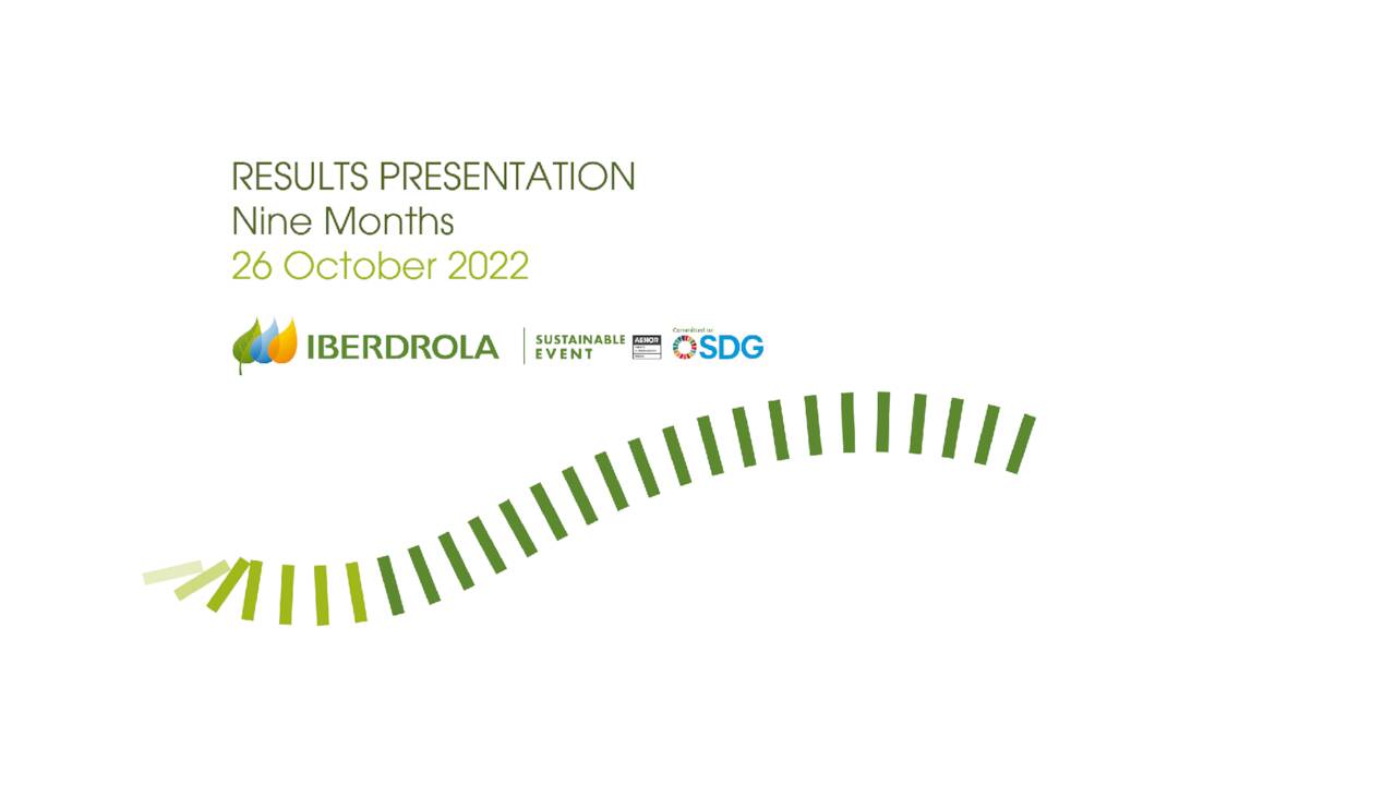 iberdrola investor presentation 2022