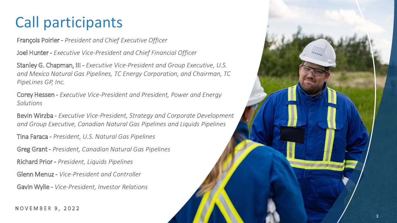 TC Energy Corporation 2022 Q3 - Results - Earnings Call Presentation ...