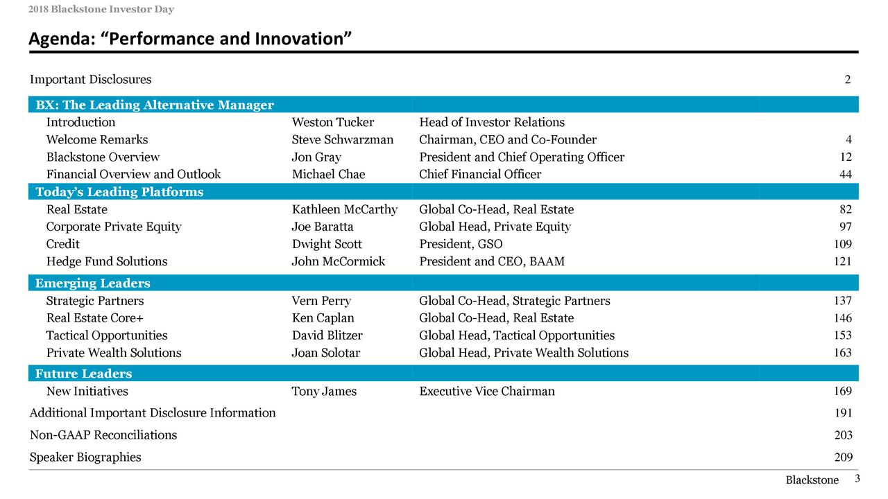 The Blackstone Group (BX) Investor Presentation Slideshow (NYSEBX