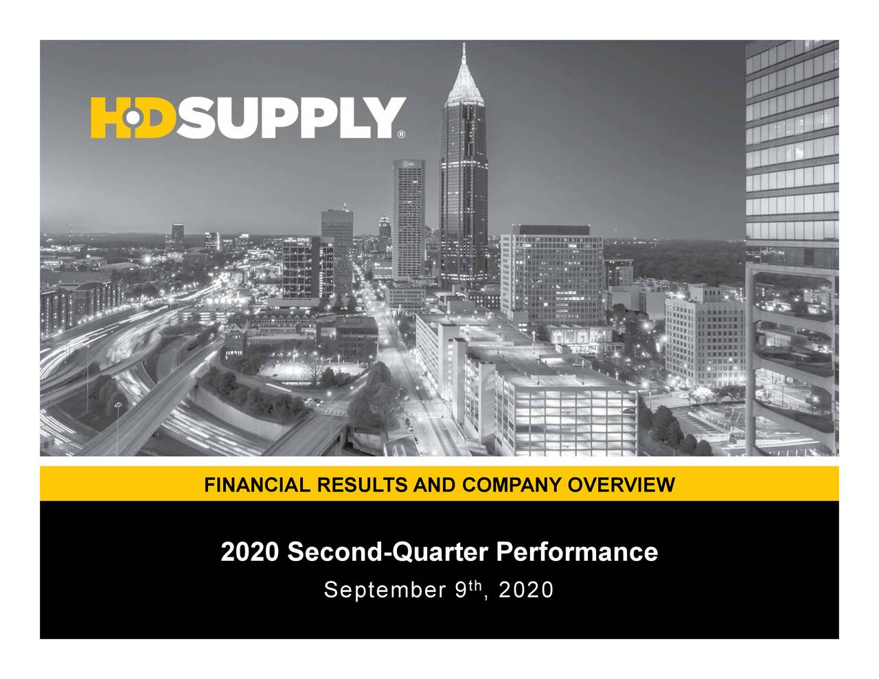 HD Supply Holdings, Inc. 2021 Q2 Results Earnings Call Presentation