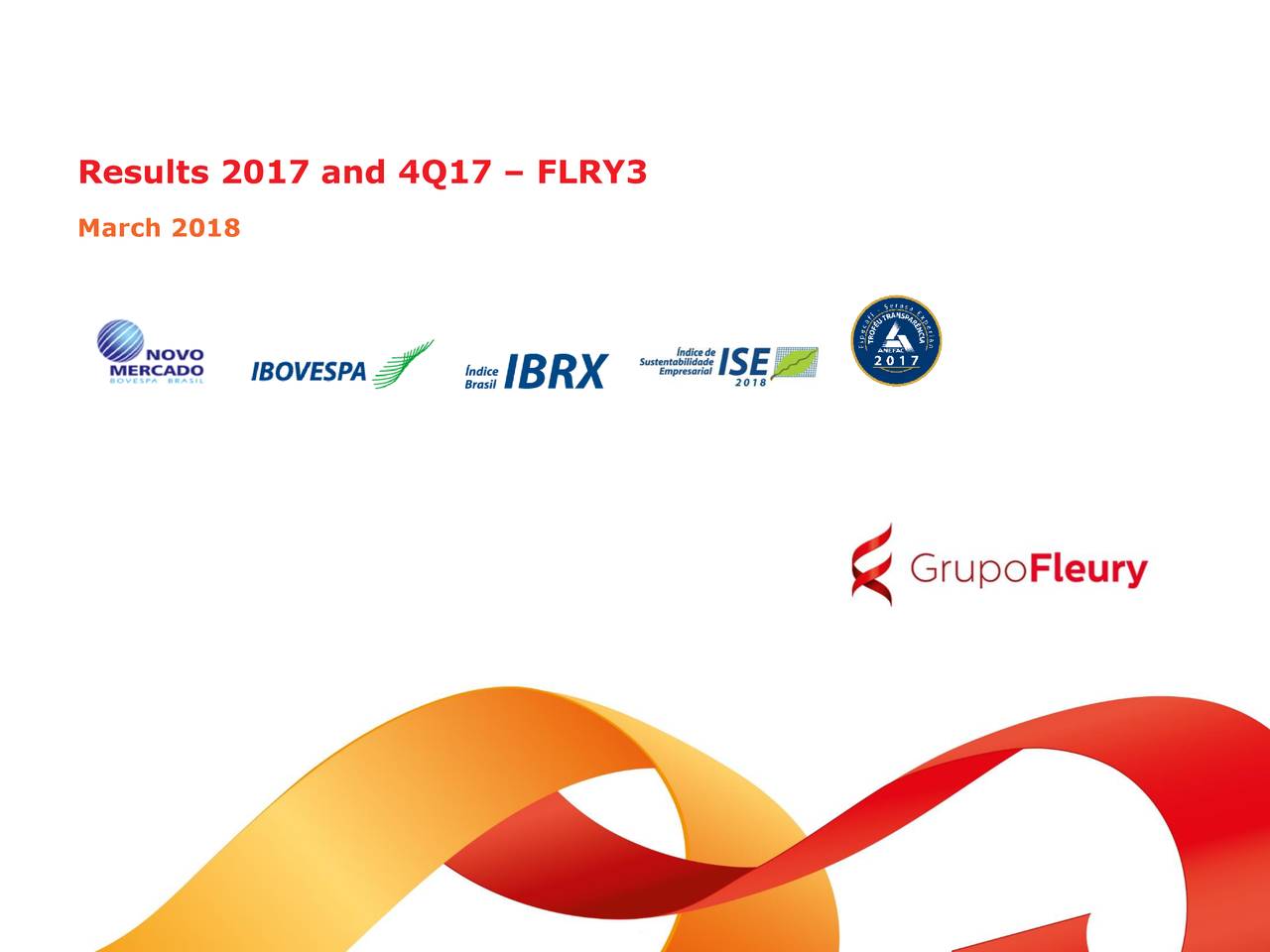 Results 2017 and 4Q17 – FLRY3