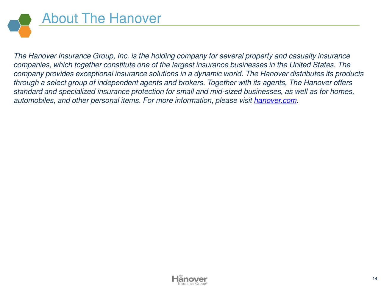 The Hanover Insurance Group, Inc. 2019 Q4 - Results - Earnings Call ...