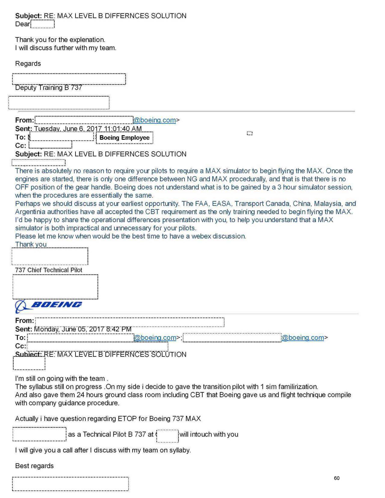 Here Are The Disturbing Internal Emails Boeing Just Released About The ...
