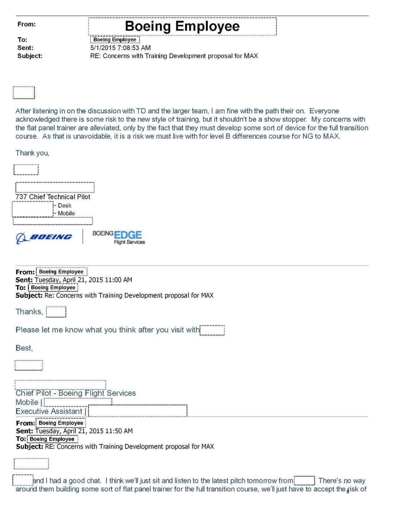 Here Are The Disturbing Internal Emails Boeing Just Released About The ...