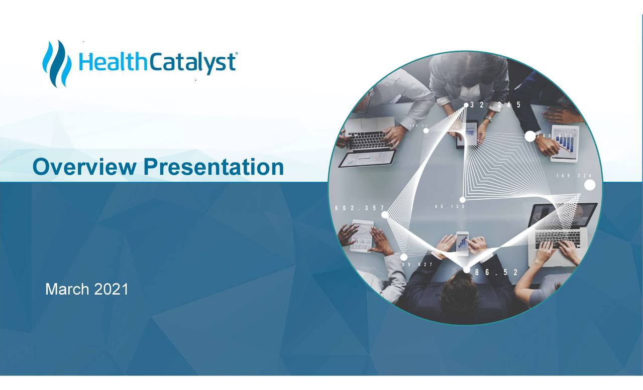 Health Catalyst (HCAT) Investor Presentation Slideshow (NASDAQHCAT