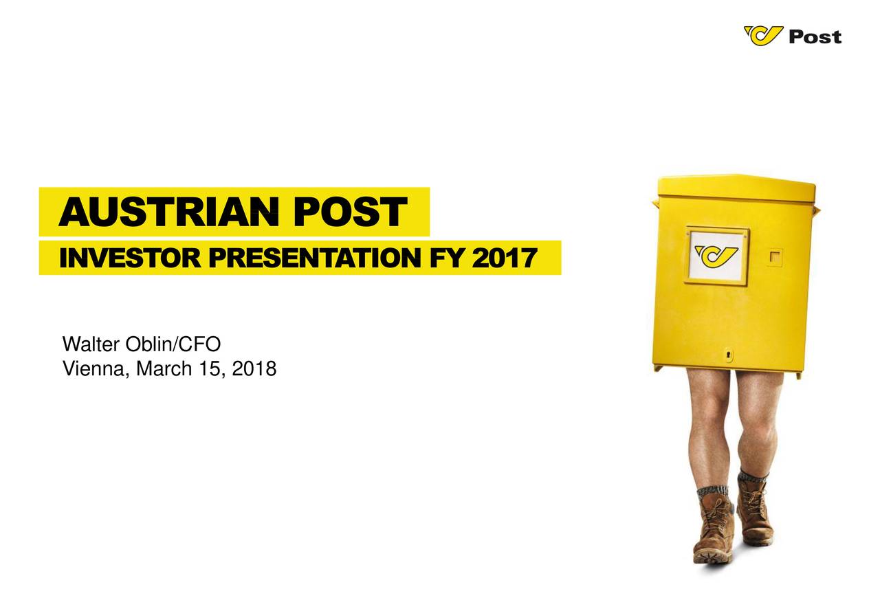 Osterreichische Post AG ADR 2017 Q4 - Results - Earnings Call Slides ...