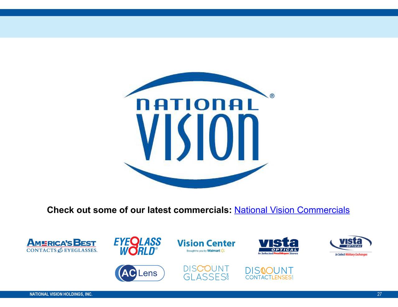 National Vision Holdings, Inc. 2020 Q3 Results Earnings Call