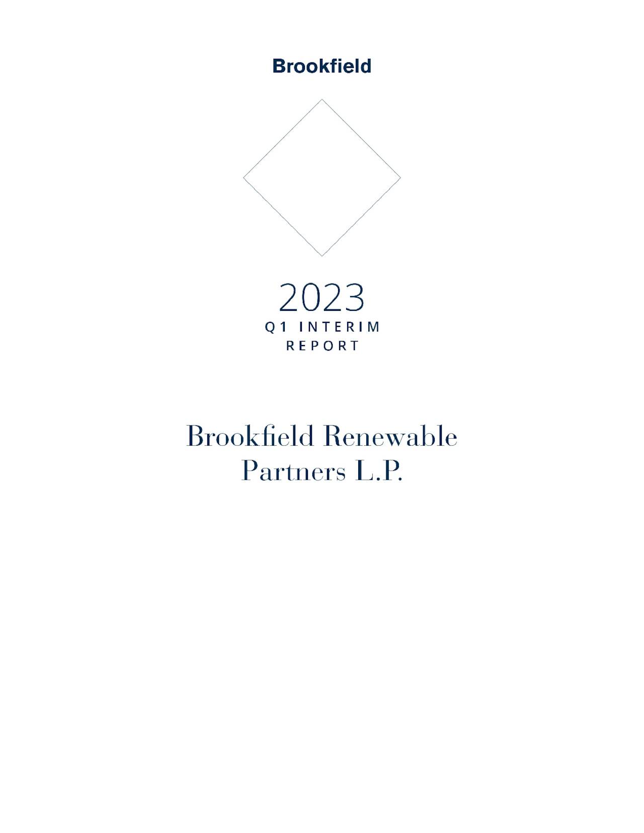 Brookfield Renewable Partners L.P. 2023 Q1 - Results - Earnings Call ...