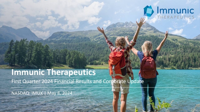 Immunic, Inc. 2024 Q1 - Results - Earnings Call Presentation (NASDAQ ...