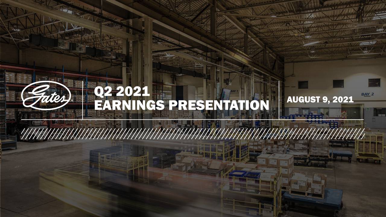 Gates Industrial Corporation plc 2021 Q2 Results Earnings Call