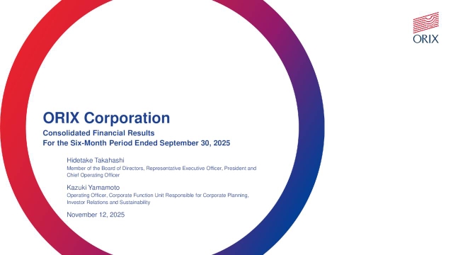 ORIX Corporation 2026 Q2 - Results - Earnings Call Presentation (NYSE ...
