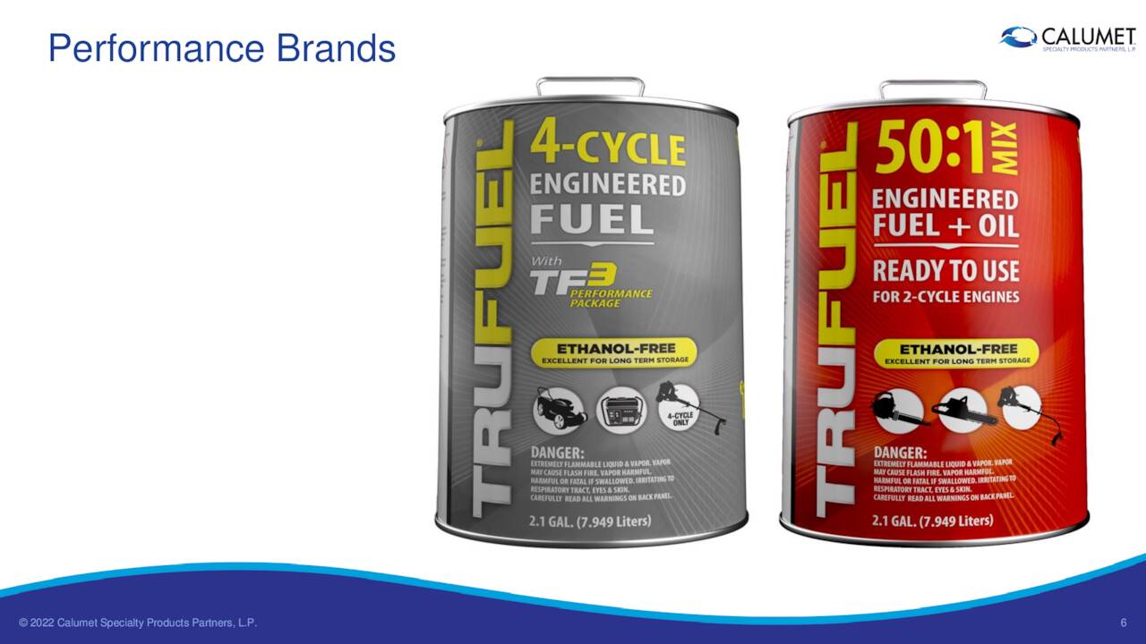 Calumet Specialty Products Partners, L.P. 2022 Q1 Results Earnings