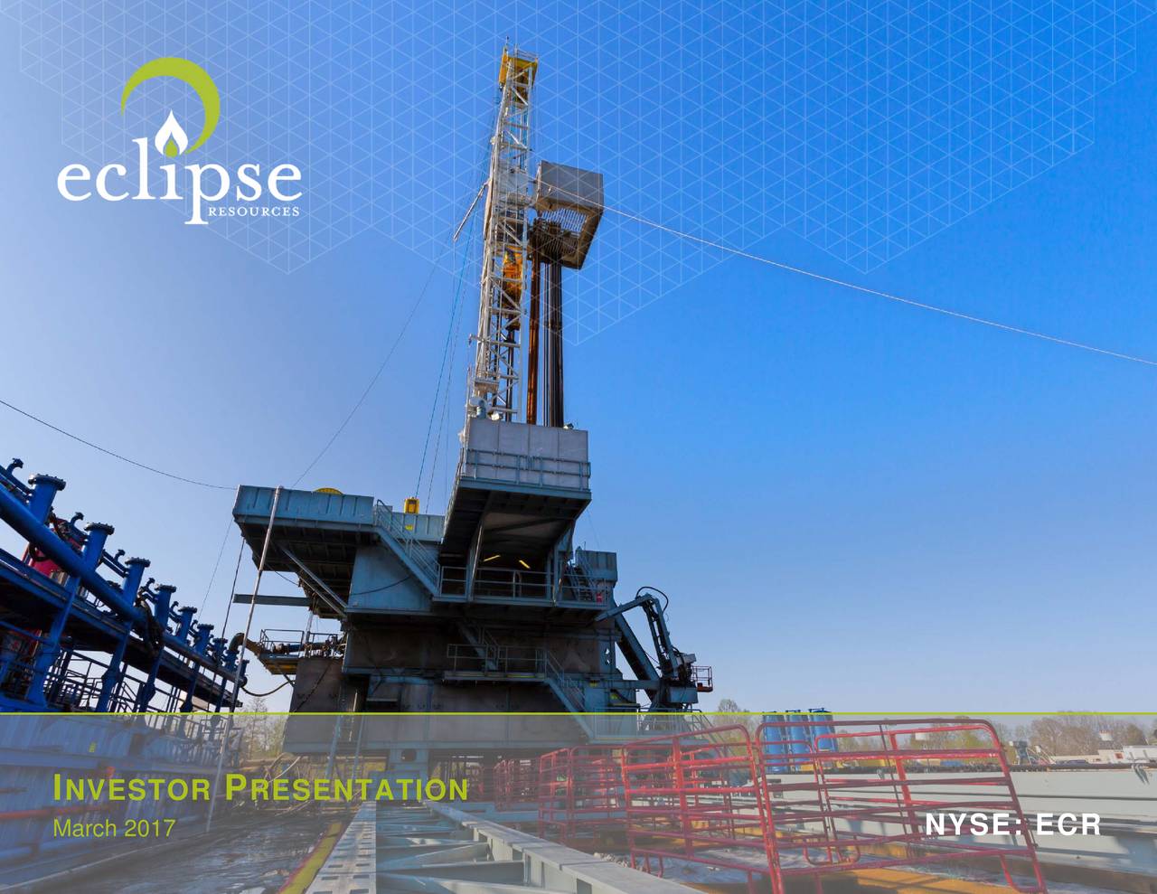 Eclipse Resources 2017 Q1 Results Earnings Call Slides (NYSEECR