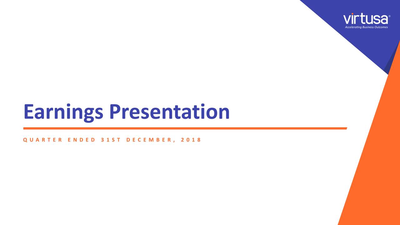 Earnings Presentation