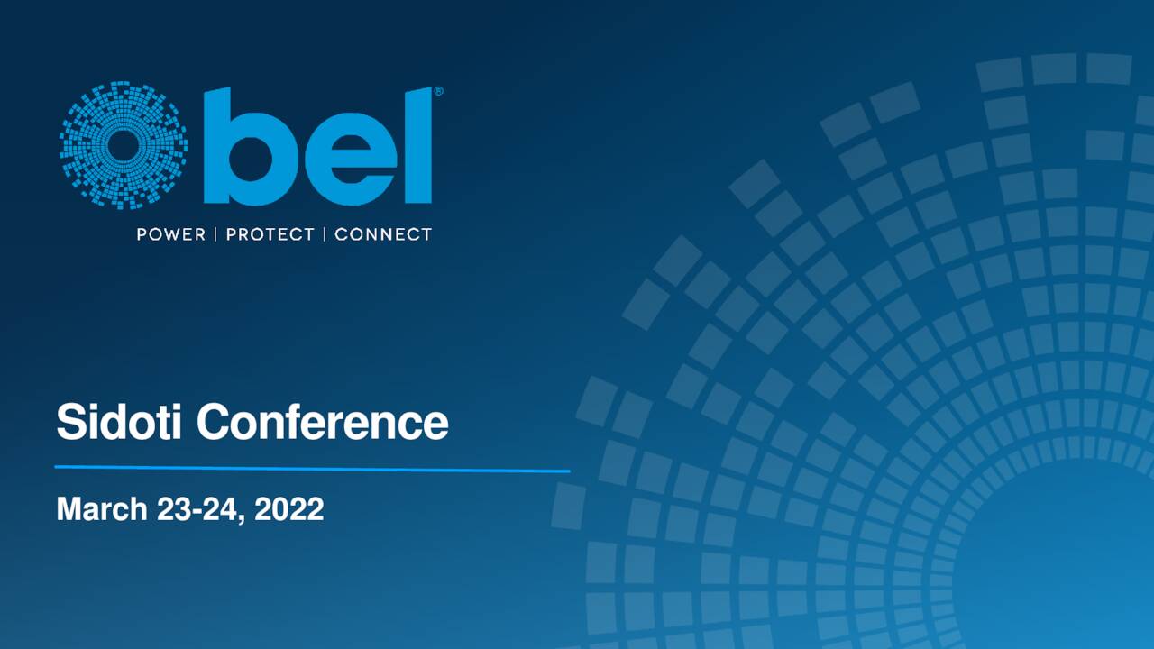 Bel Fuse (BELFB) Presents At Sidoti Virtual Investor Conference Slideshow (NASDAQBELFB