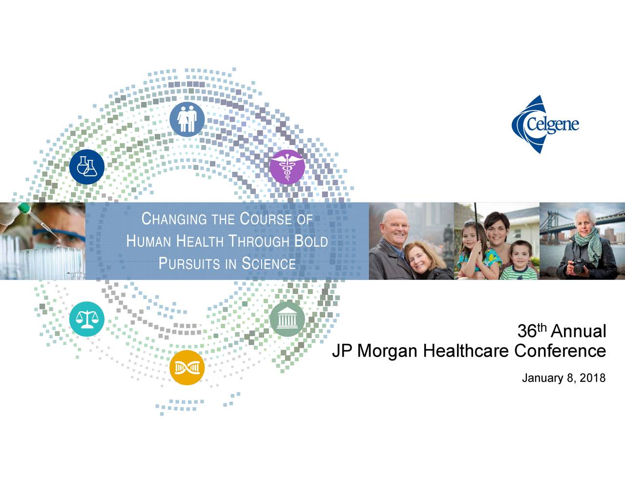 th January 8, 2018 36 JP Morgan Healthcare Conference BLD OURSE OFNCEE C HROUGH T EALTH H URSUIS NN HANGINGTHE C UMAN H