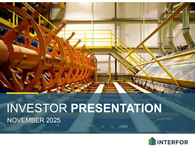 Interfor Corporation 2025 Q3 - Results - Earnings Call Presentation ...