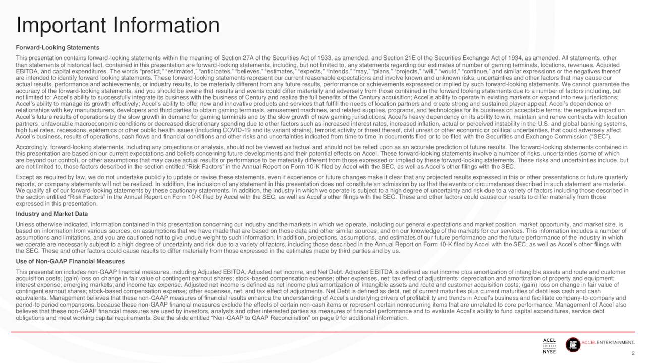 Accel Entertainment, Inc. 2023 Q1 Results Earnings Call