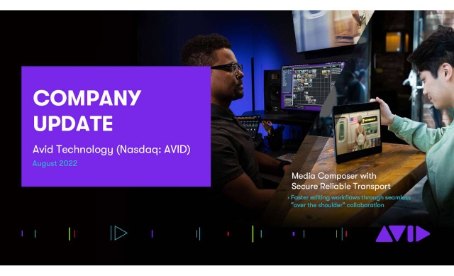 Avid Technology (AVID) Investor Presentation - Slideshow (NASDAQ:AVID ...