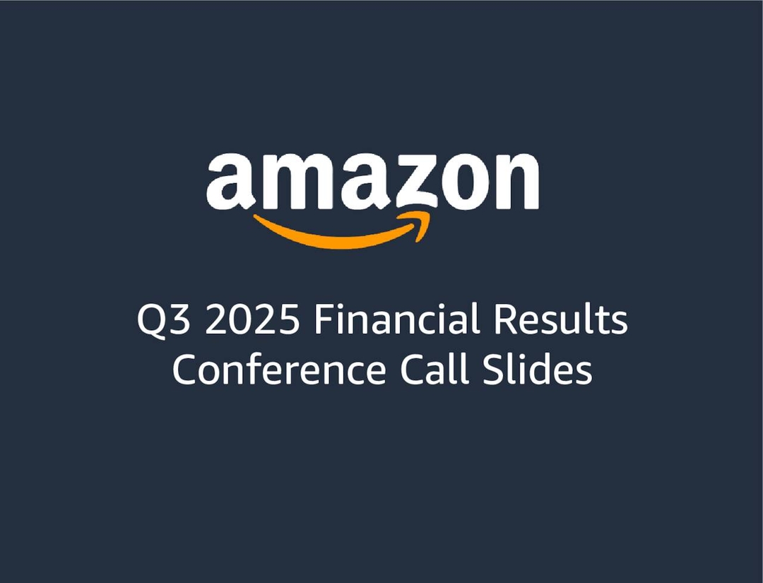 Amazon.com, Inc. 2025 Q3 - Results - Earnings Call Presentation (NASDAQ ...