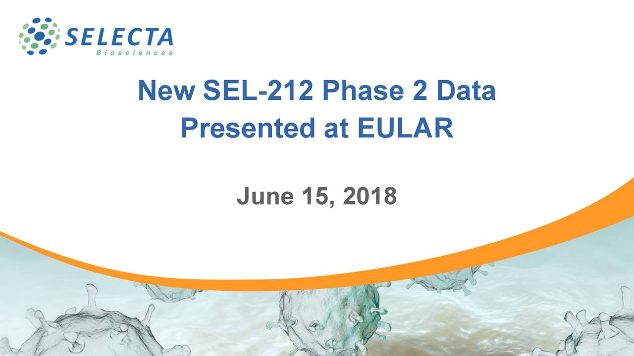 Selecta Biosciences Selb New Sel 212 Phase 2 Data Presented At Eular Slideshow Nasdaq Selb Seeking Alpha Lecta develops, manufactures and sells sustainable products, in strict compliance with the most rigorous environmental, energy, institutional and quality certifications in the industry. selecta biosciences selb new sel 212