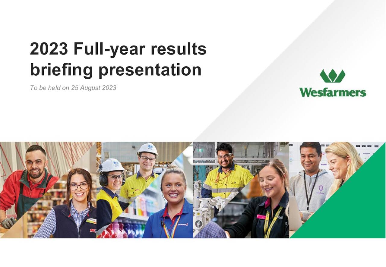 2023 Full-year results