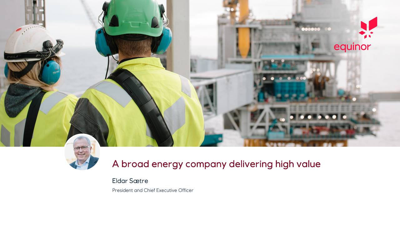 Equinor ASA 2019 Q4 - Results - Earnings Call Presentation (NYSE:EQNR ...