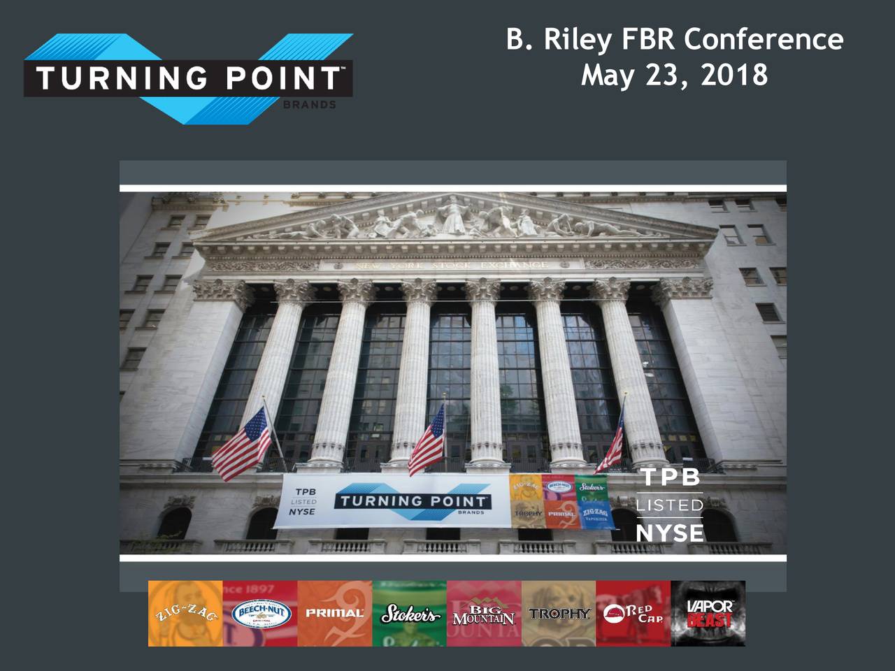 Turning Point Brands (TPB) Presents At 19th Annual B. Riley FBR