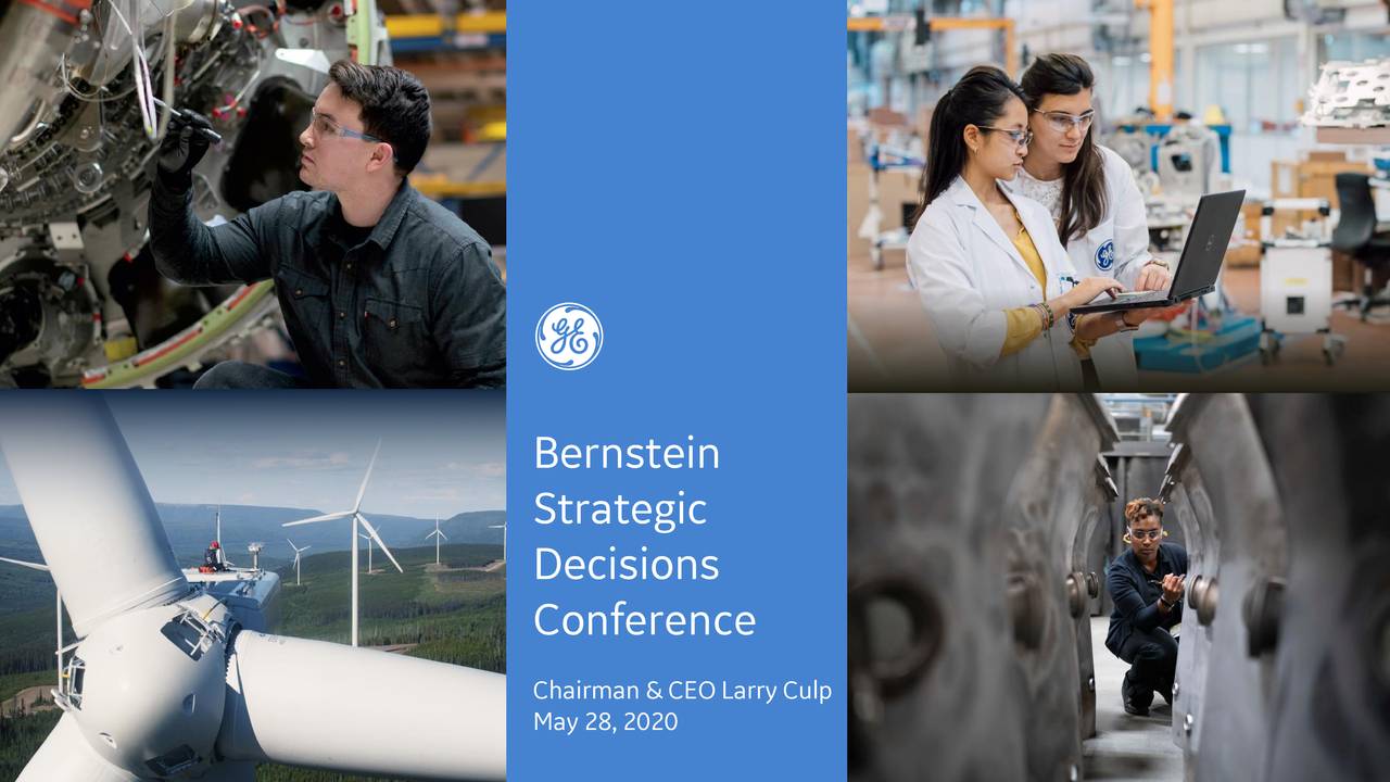 General Electric (GE) Presents At Bernstein 36th Annual Strategic
