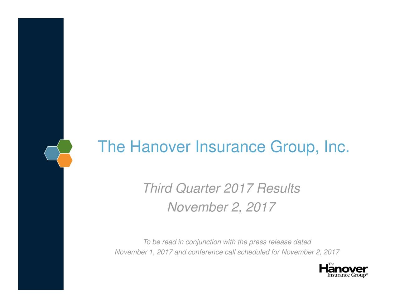 The Hanover Insurance Group 2017 Q3 Results Earnings Call Slides