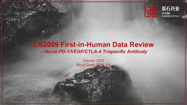 CStone Pharmaceuticals (CSPHF) Discusses CS2009 Data Interpretation and ...