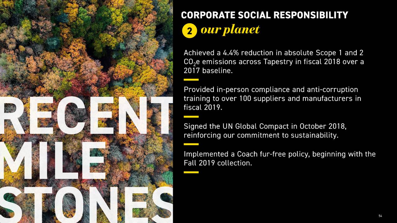 Tapestry, Inc. 2020 Q2 Results Earnings Call Presentation (NYSETPR