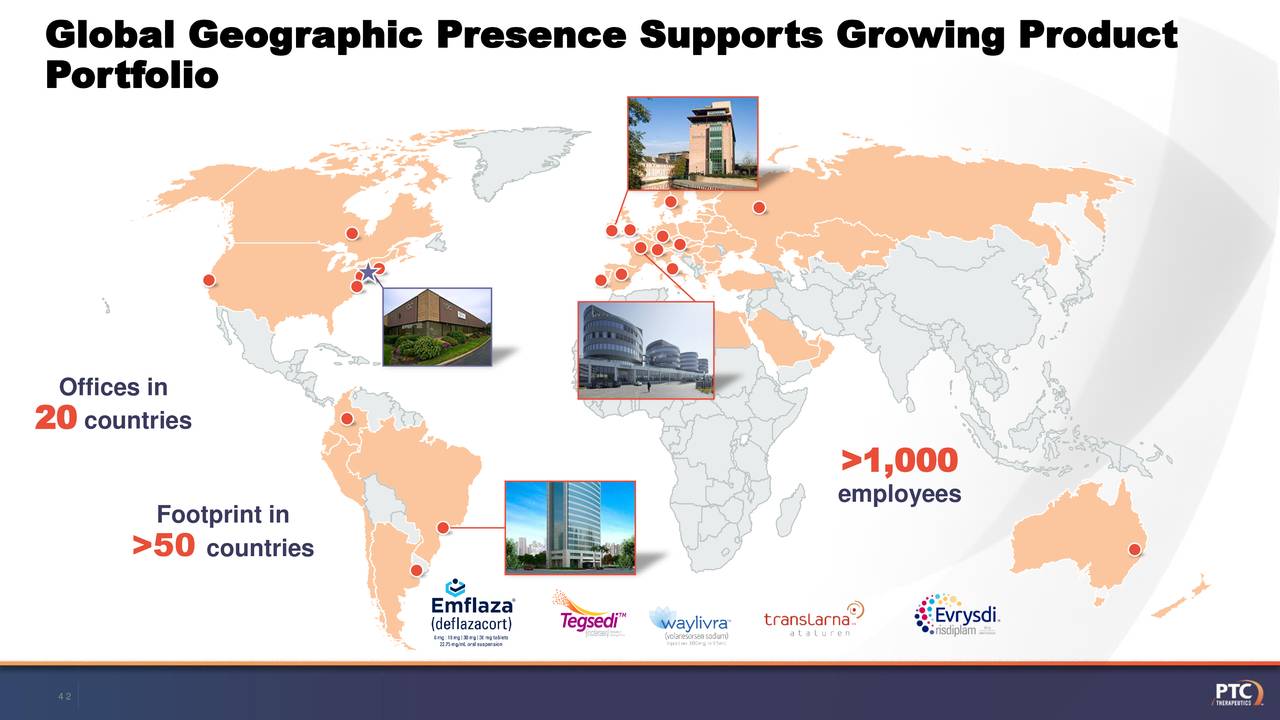 Global Geographic Presence Supports Growing Product