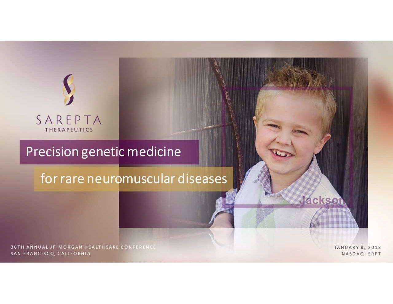 Sarepta Therapeutics (SRPT) Presents At 36th Annual J.P.