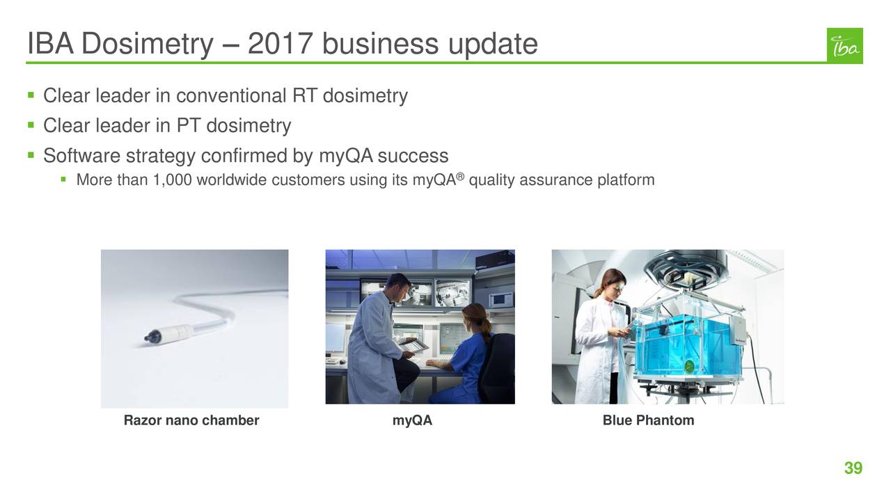 Ion Beam Applications S.A. 2017 Q4 - Results - Earnings Call Slides ...