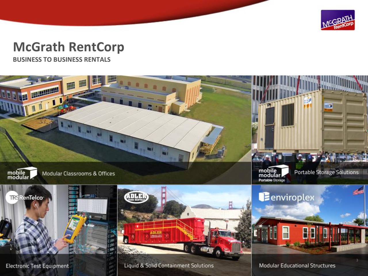 McGrath RentCorp 2016 Q3 Results Earnings Call Slides (NASDAQMGRC