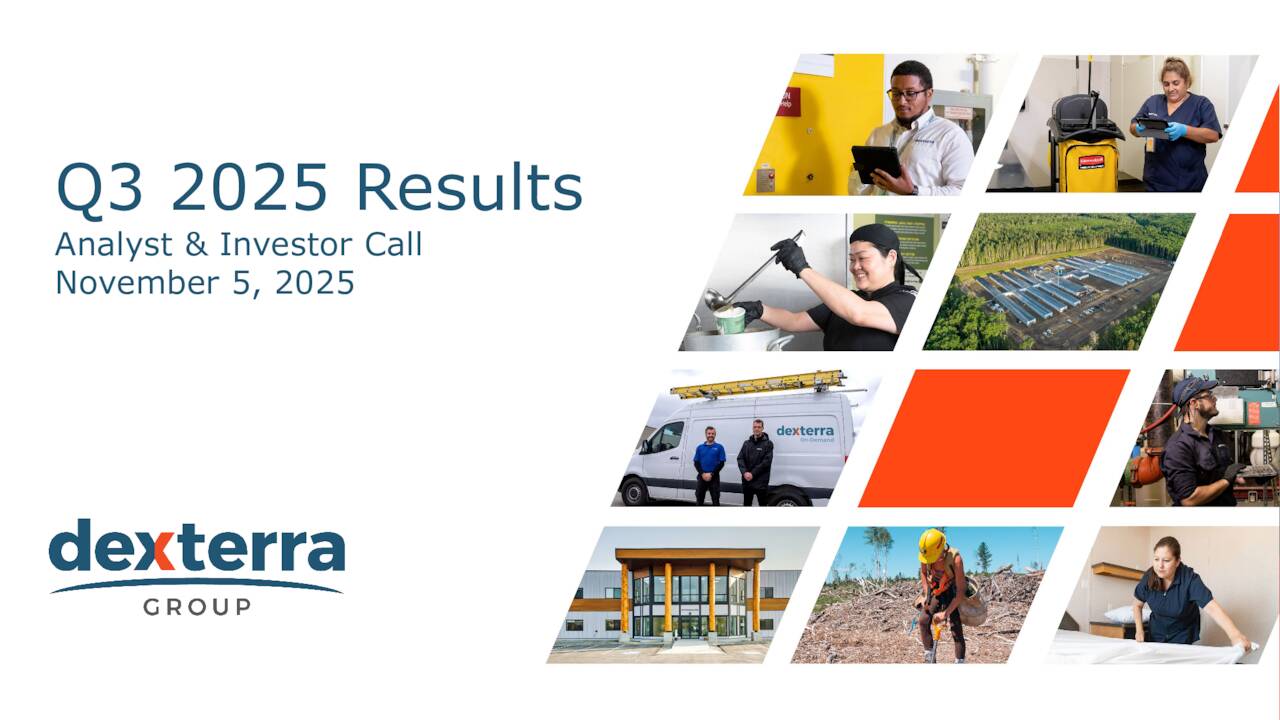 Dexterra Group Inc. 2025 Q3 - Results - Earnings Call Presentation (TSX ...