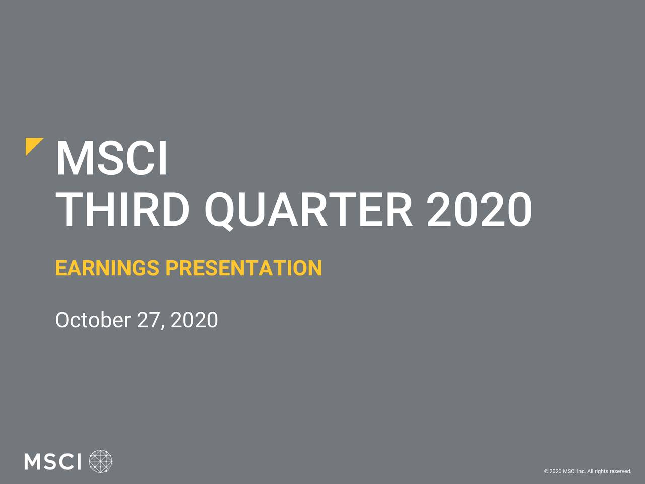MSCI