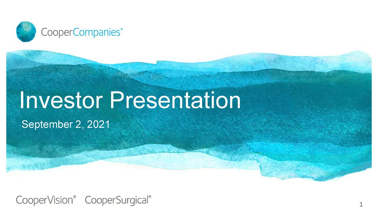 The Cooper Companies, Inc. 2021 Q3 Results Earnings Call